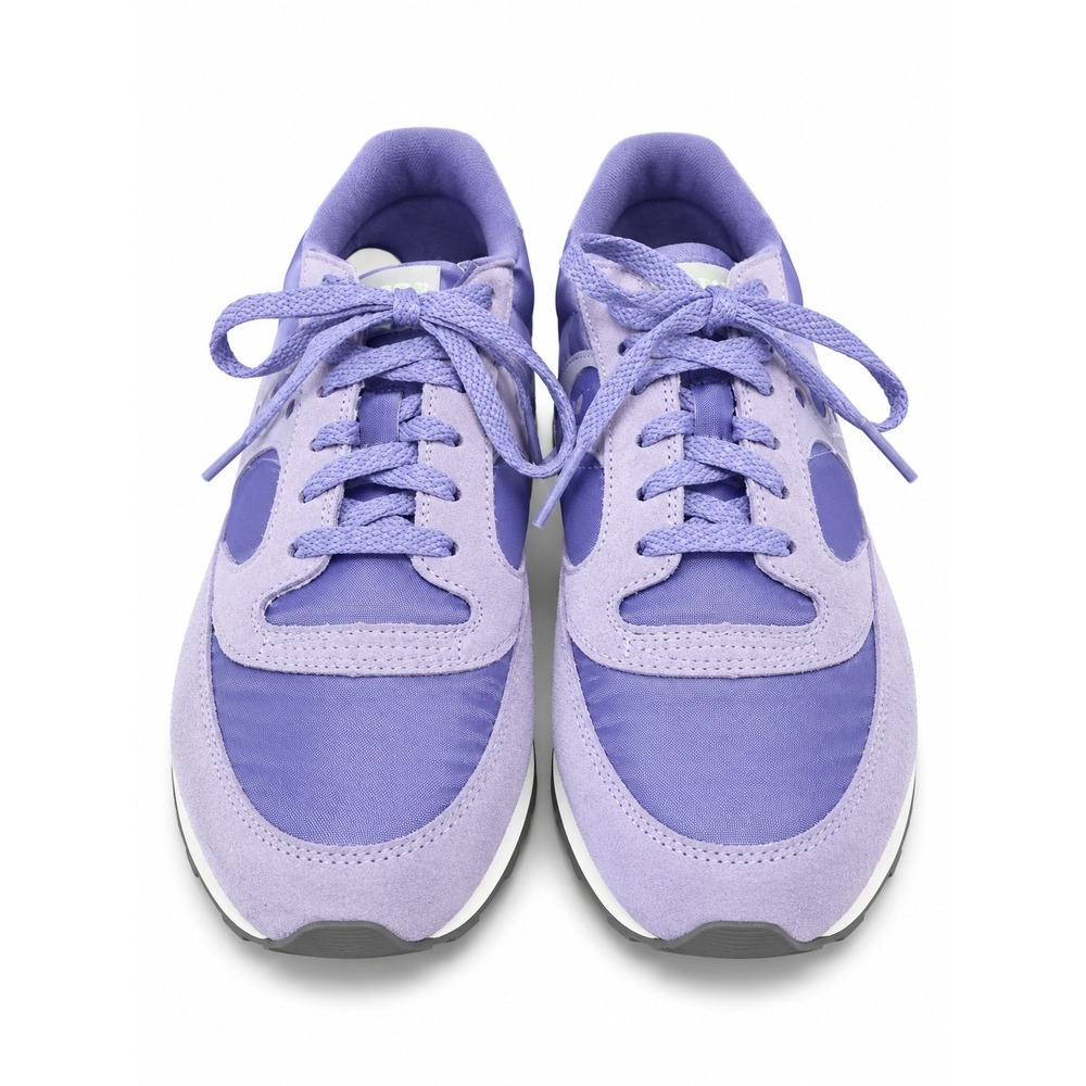 Saucony‎ Jazz Low Pro Women's Sneakers Blue Periwinkle Suede Nylon Size 9.5